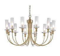 Подвесная люстра NewPort CHARLIZE 4586+6/C gold_NP