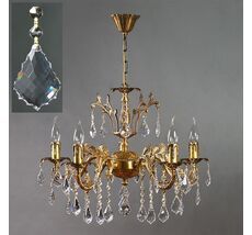 Хрустальная люстра Ambiente Ambient 2118/5 AB New Leaf_BZ