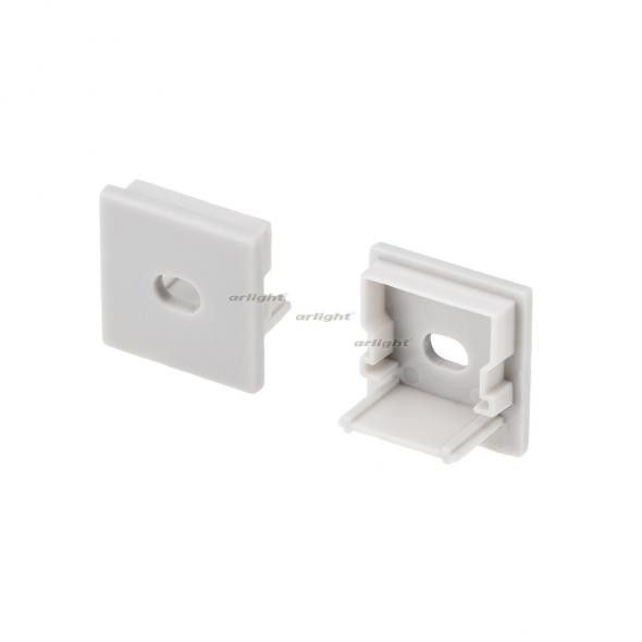 Заглушка 1 шт. ARH-WIDE-B-H20 Square с отверстием 016190_ARL