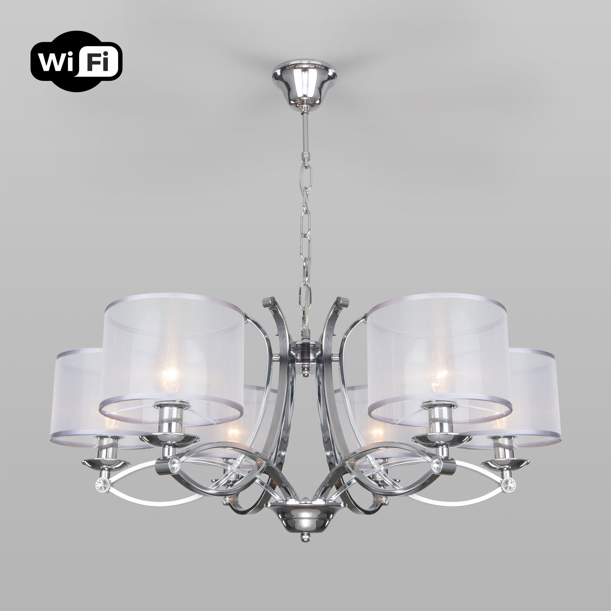 

Подвесная люстра Eurosvet с управлением по Wi-Fi Fabiola a053985, a053985