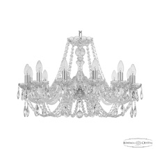 Хрустальная люстра Bohemia Ivele Crystal 101/12/240 Ni_BI