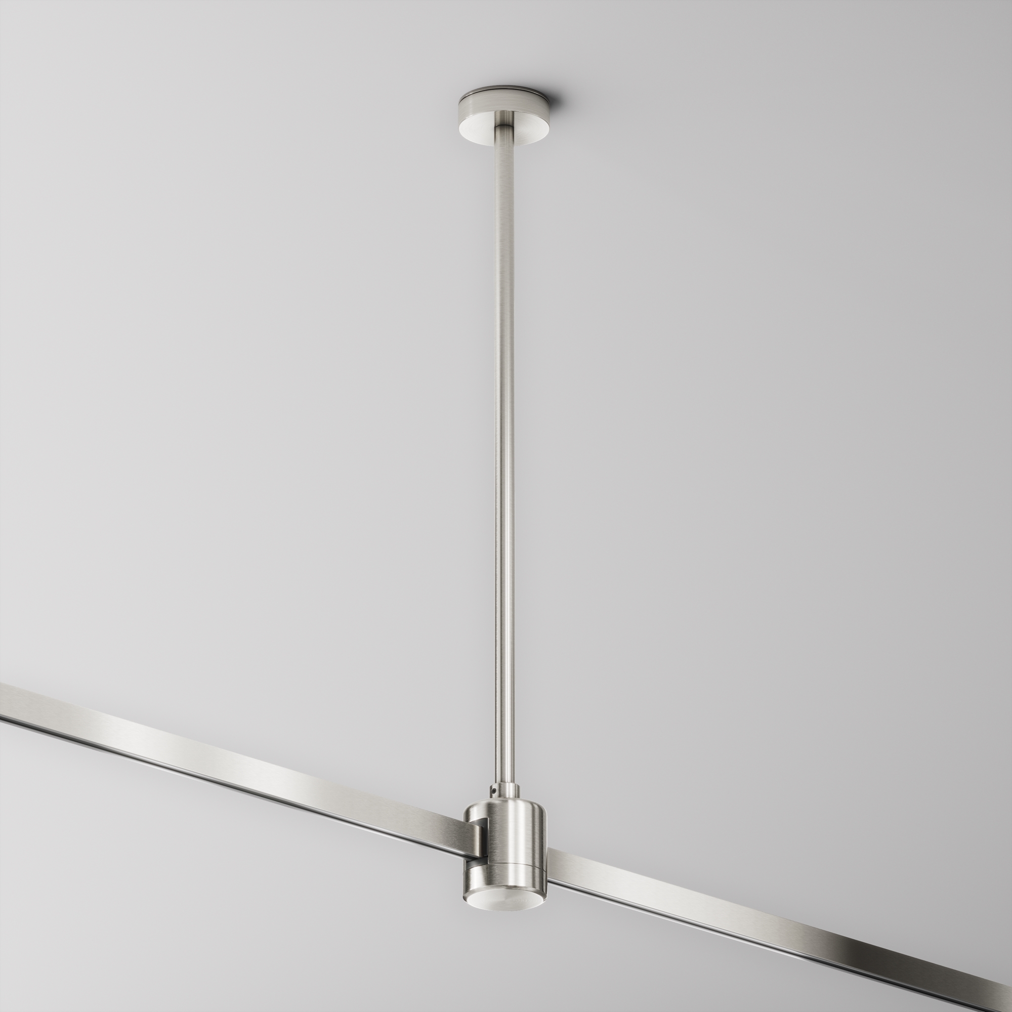 Крепление потолочное Medium с прямым коннектором питания Flarity Maytoni TRA158C-IPCL1-PT_MY