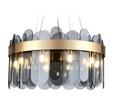 Подвесная люстра Ambrella light с хрусталем TR TR5342_AMB