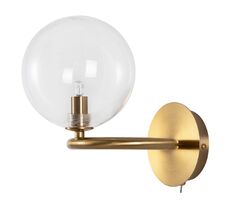 Бра ArteLamp с одним плафоном ALBUS A7780AP-1AB