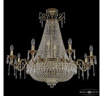 Хрустальная люстра Bohemia Ivele Crystal 2127H201/8/100IV/Y1 GB_BI