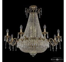 Хрустальная люстра Bohemia Ivele Crystal 2127H201/8/100IV/Y1 GB_BI