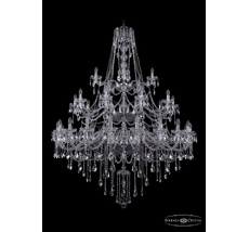 Хрустальная люстра Bohemia Ivele 1415/20+10+5/530/3d Ni_BI