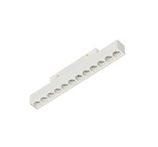 Трековый магнитный светодиодный светильник 12W 48V MyFar MT0211-12W3K-W