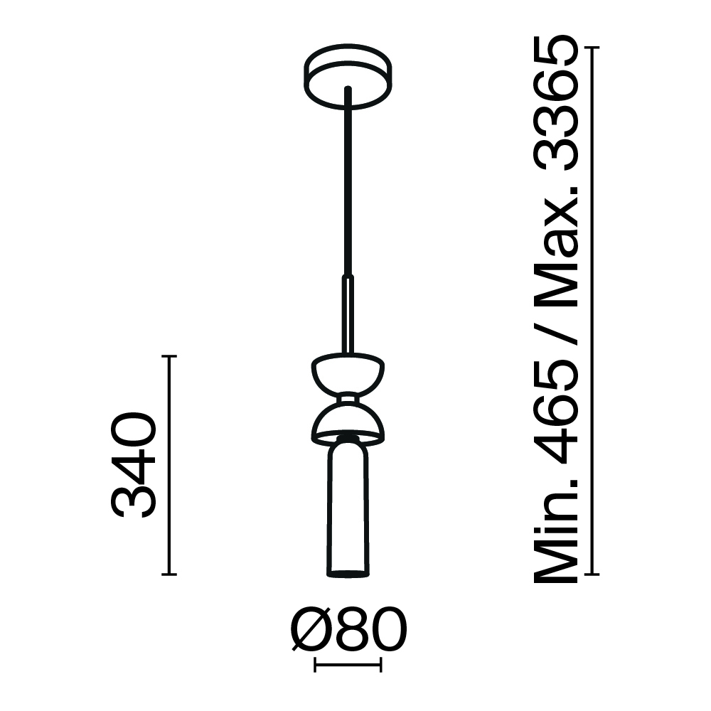 Подвесной светильник Maytoni Kyoto MOD178PL-01W_MY
