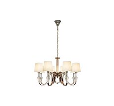 Подвесная люстра ILamp Alesti P2424-8 Nickel_IP