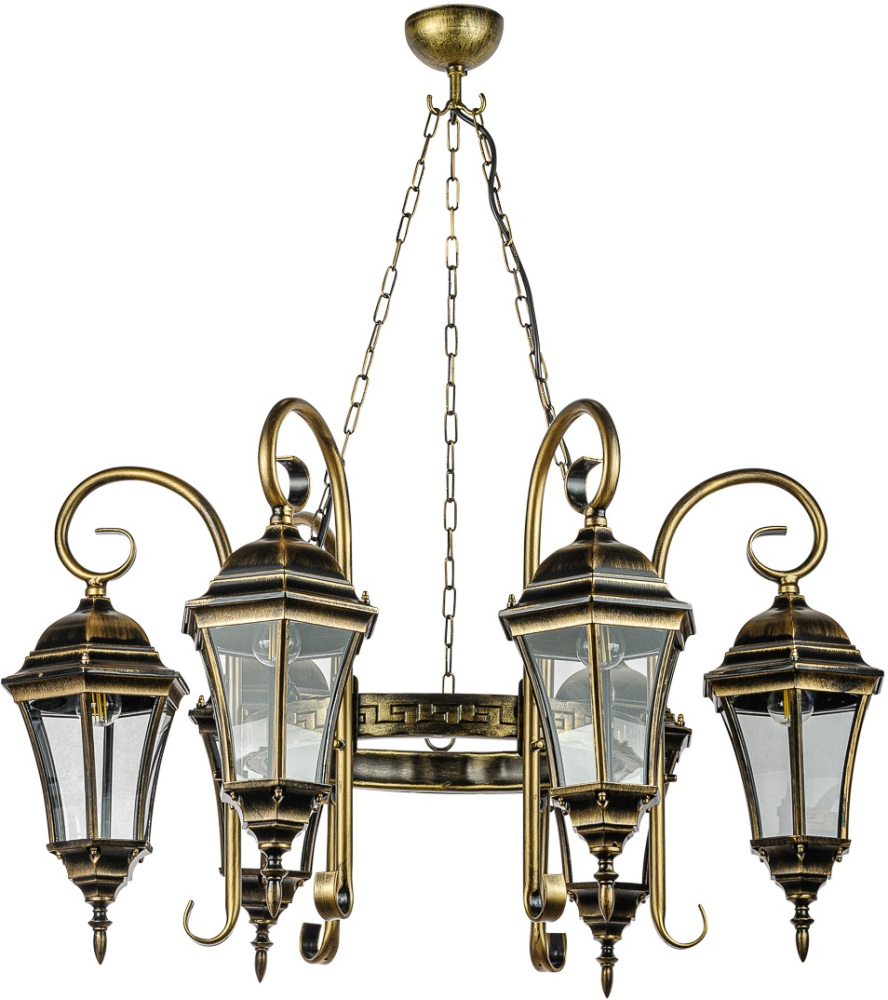 Уличный светильник подвесной IP44 Oasis Light 91370S/6/18 st 40 Gb_OL