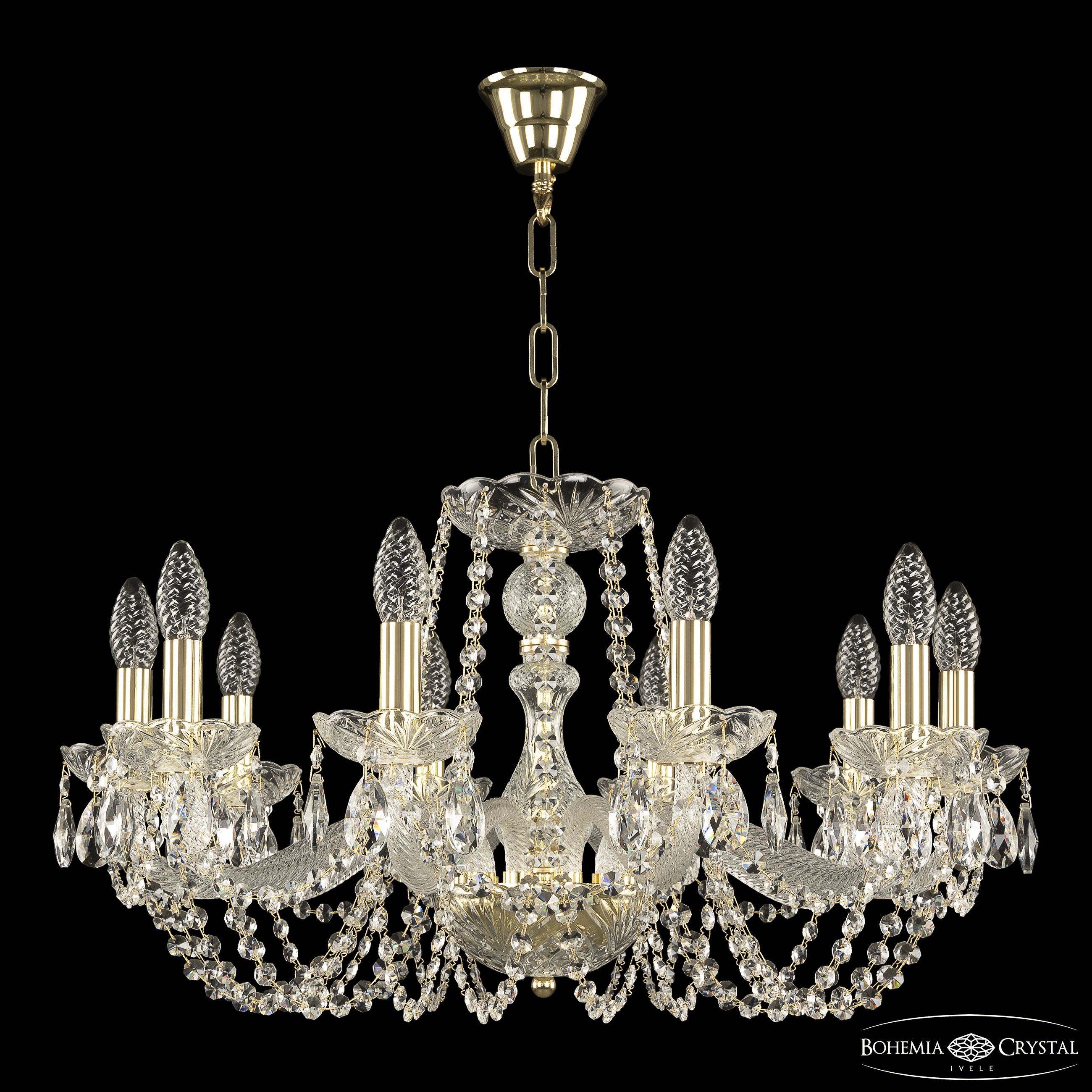 Хрустальная люстра Bohemia Ivele Crystal 119/10/240 G_BI