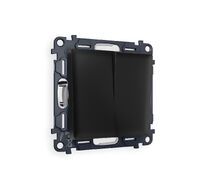 Выключатель двузхлавишный Ambrella Volt ALFA QUANT MA803010_AMB
