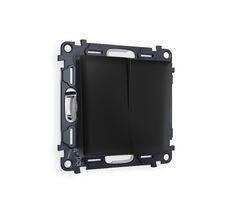 Выключатель двузхлавишный Ambrella Volt ALFA QUANT MA803010_AMB