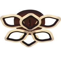 Люстра (+ночной режим) с пультом потолочная светодиодная 10212/6 LED*84W Escada 10212/6LED Coffee_ESC