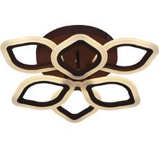 Люстра (+ночной режим) с пультом потолочная светодиодная 10212/6 LED*84W Escada 10212/6LED Coffee_ESC