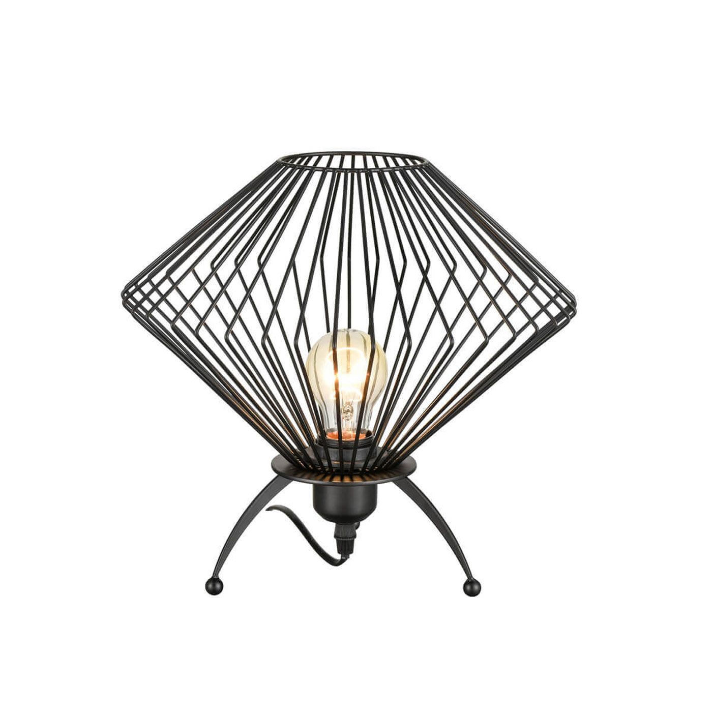 Настольная лампа Vele Luce Gorgon VL5382N01, цвет черный - фото 1