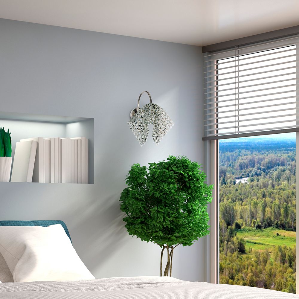 Бра Arti Lampadari Roma Nickel Roma E 2.1.1 N