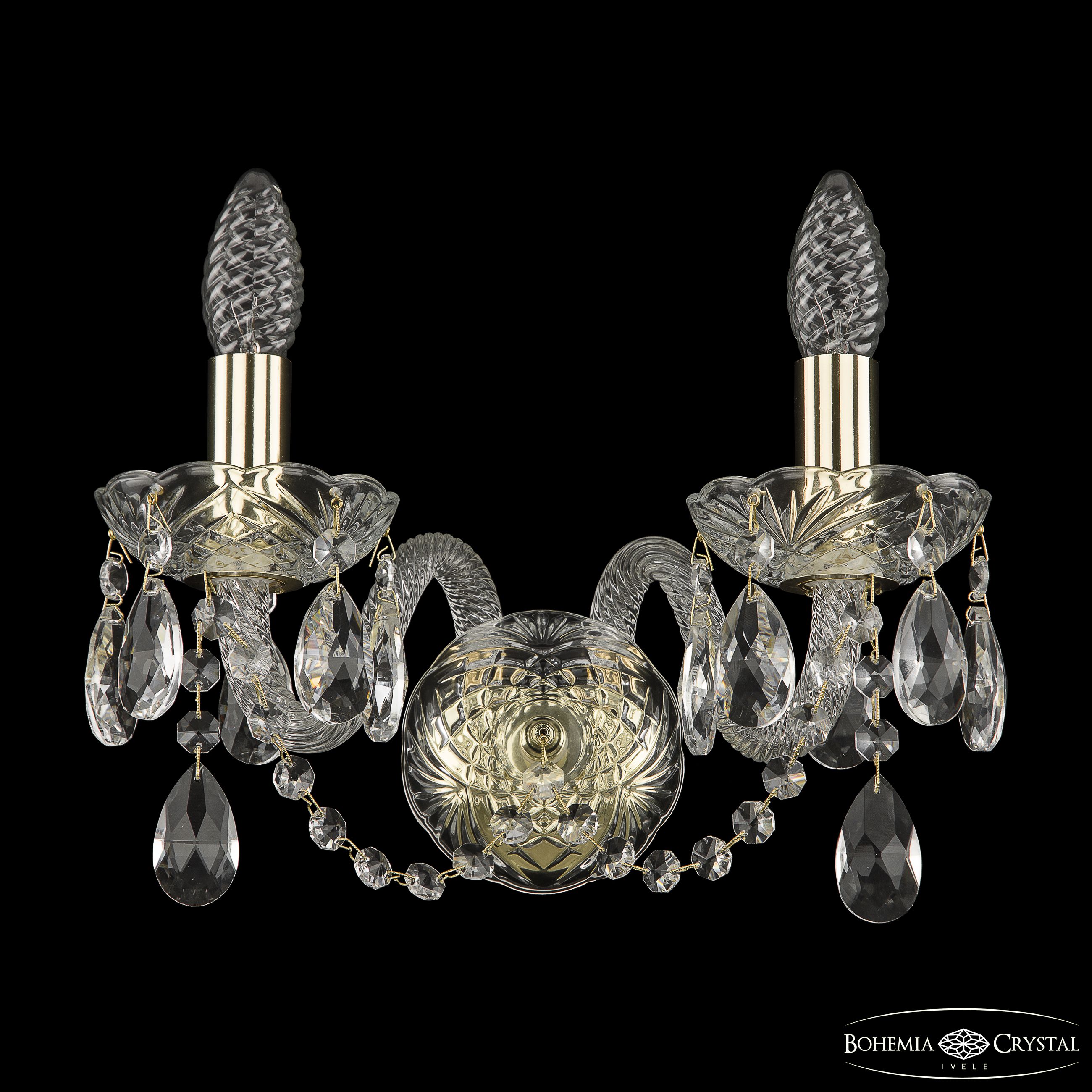 Бра Bohemia Ivele Crystal 101B/2/141 G_BI