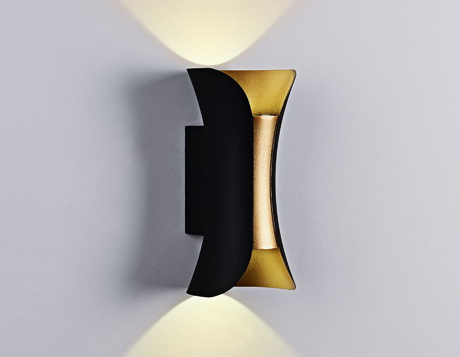 Уличный настенный светильник Wall FW193_AMB