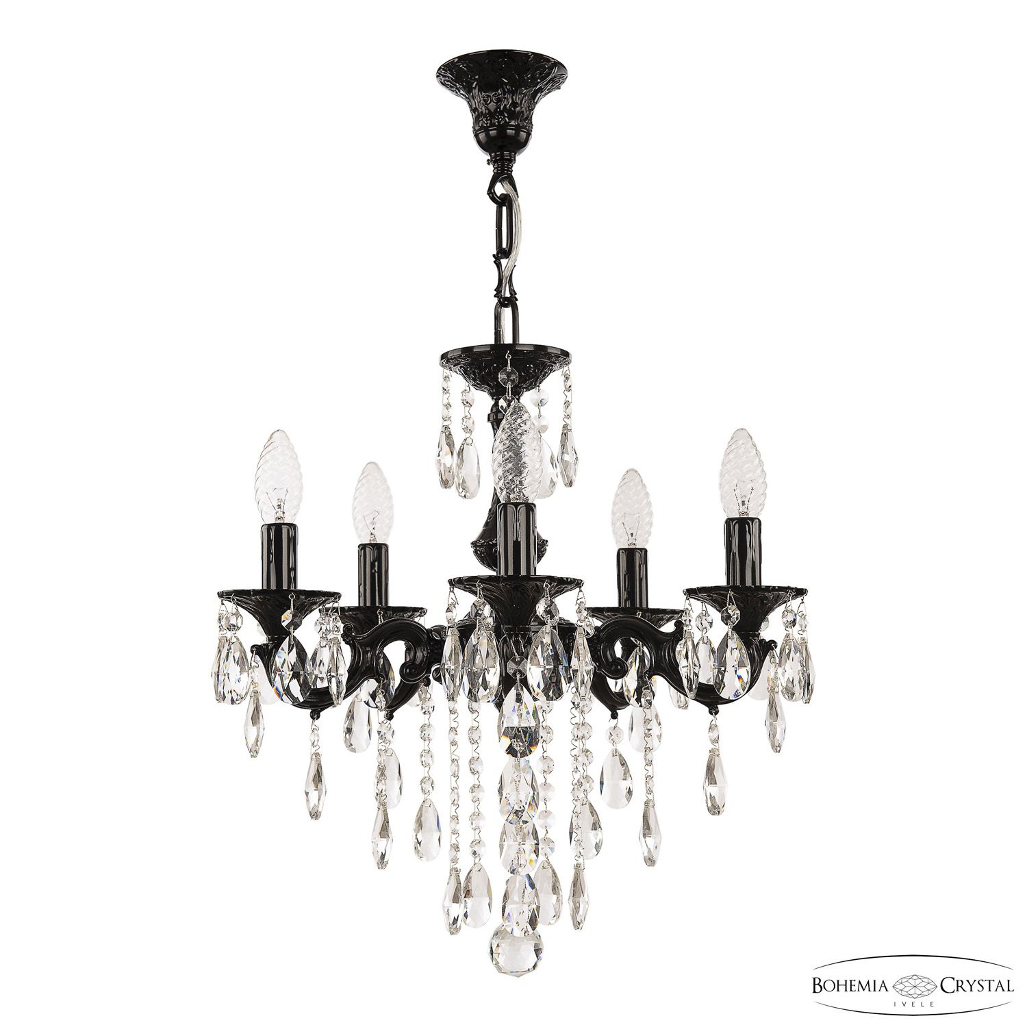 

Хрустальная люстра Bohemia Ivele Crystal Verona 72101/5/125 B BG, 72101/5/125 B BG