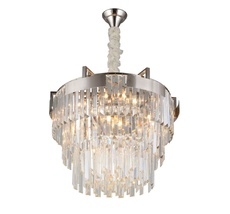 Подвесная каскадная люстра хрустальная Aployt APL.813.03.09