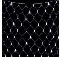 Светодиодная Сеть с Колпачком 2 x 3 м Белая 220В, 384 LED, Провод Прозрачный ПВХ, IP65 LTC NTL384CAP-10-2W