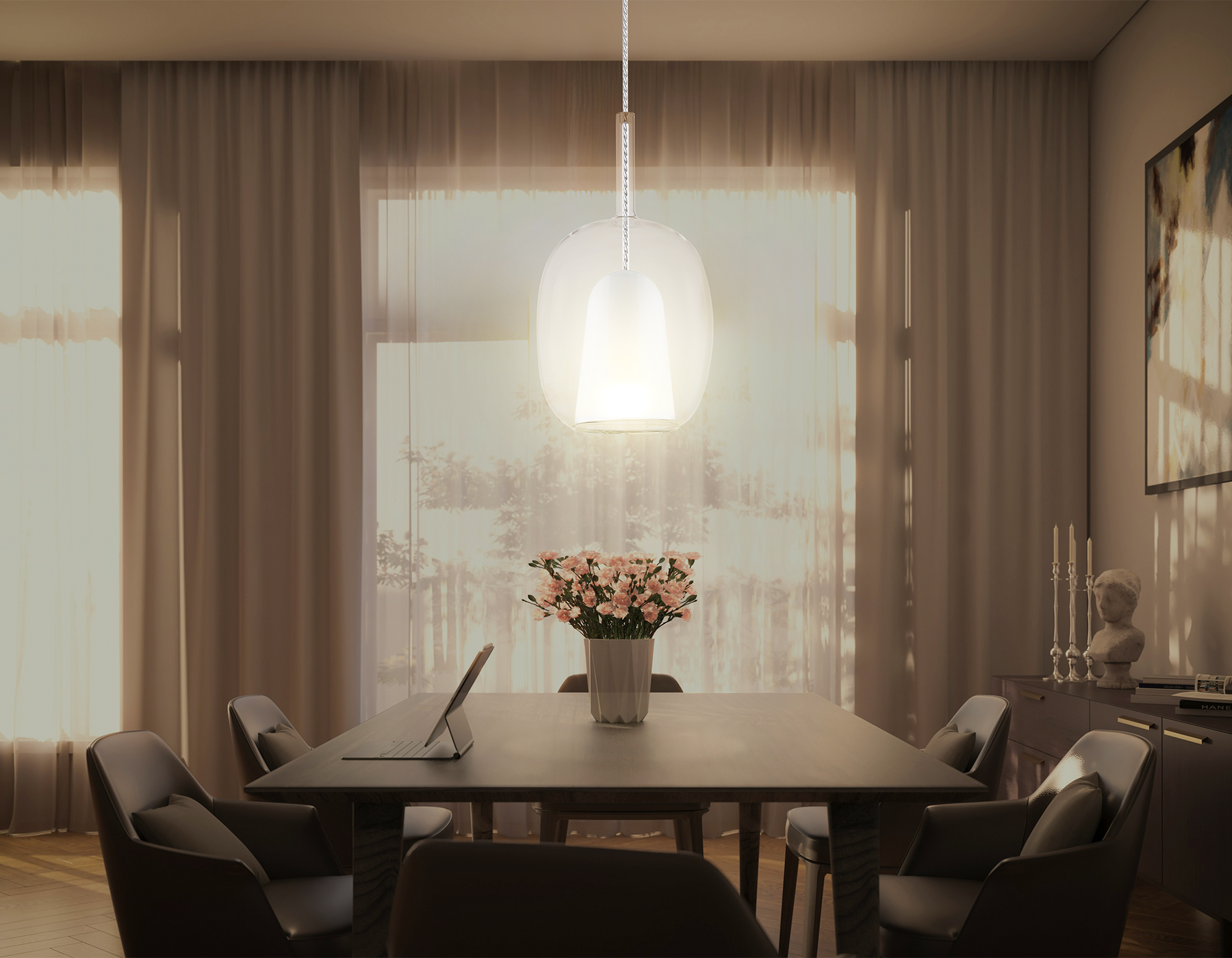 Подвесной светильник Ambrella Light Cloud LH11121_AMB