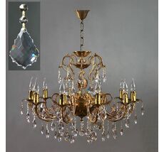 Хрустальная люстра Ambiente Ambient 8888/10 AB New Leaf_BZ