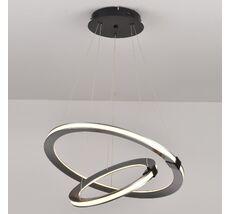 Подвесная люстра iLedex Vision 9225-8+5SD GR+BK_IX