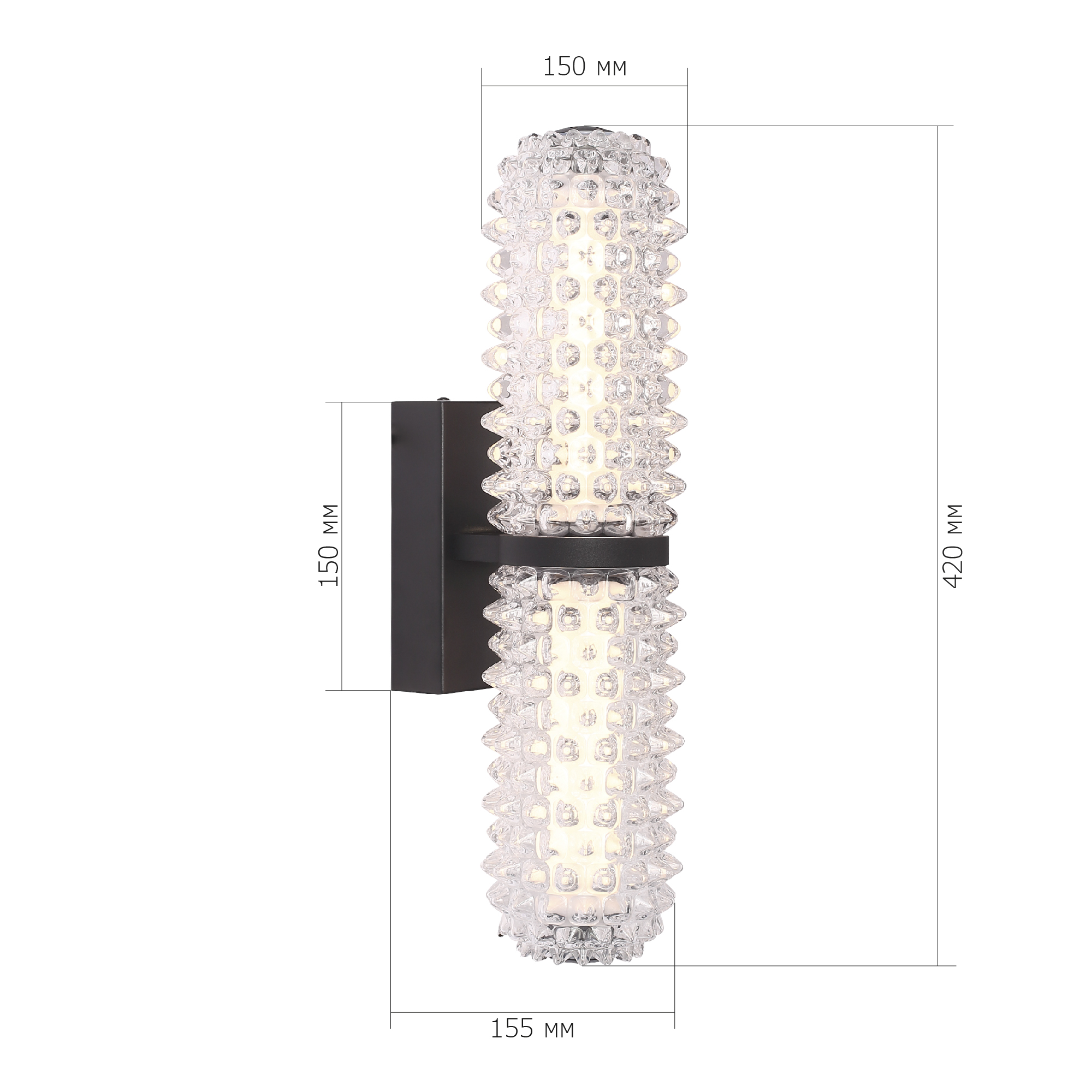 Настенный светильник ST Luce SAGUARO SL6144.401.01