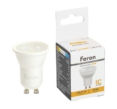 Лампа светодиодная MR11 рефлекторная 5W 175-265V GU10 2700К Feron 51218_FR