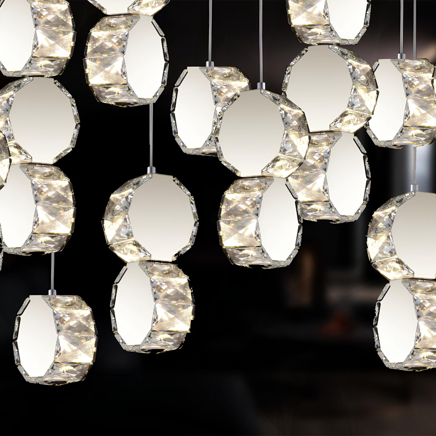 Подвесной светильник Crystal Lux ARIA ARIA SP5W LED_CR