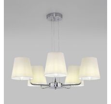 Подвесная люстра с тканевыми абажурами Eurosvet Amaretto a065002_EU