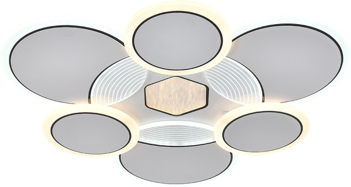 Потолочная люстра (+ночной режим) светодиодная Escada 10277/6LED_ESC