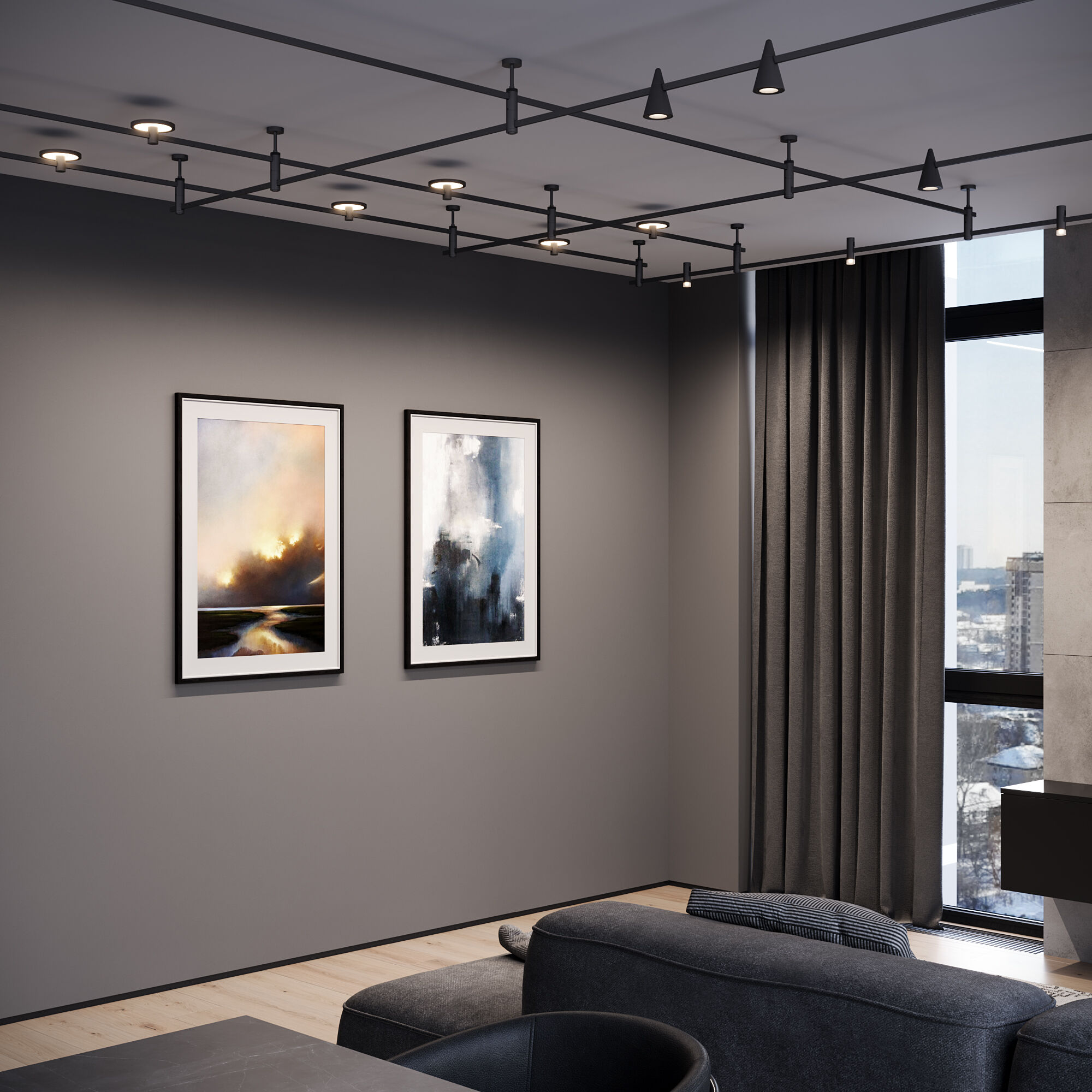 Трековый светильник магнитный Elektrostandard Esthetic Magnetic a065425_ES