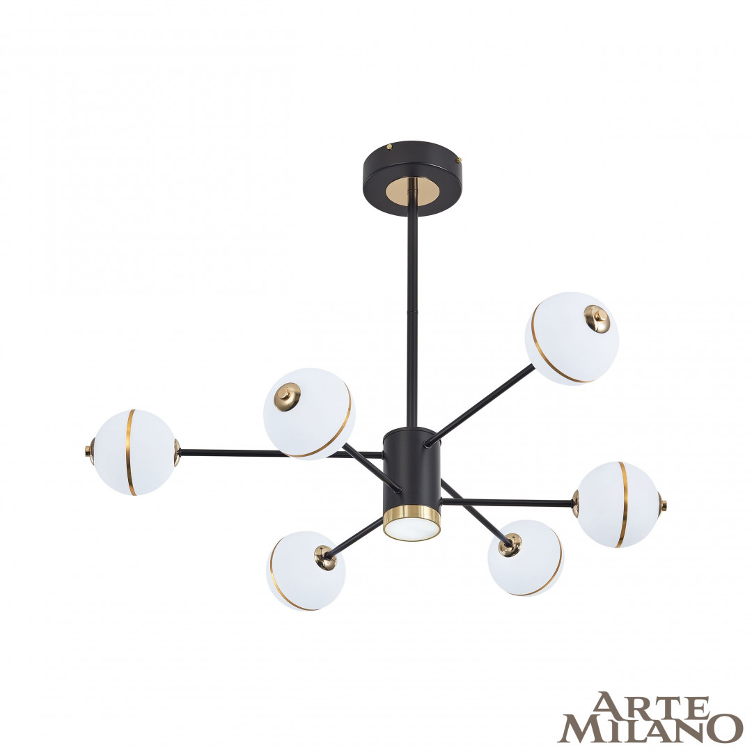 Потолочная люстра Arte Milano Ferrara 272069/6 BK