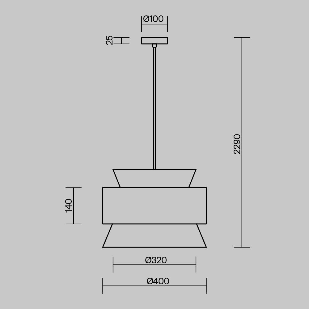 Подвесной светильник Freya Weave FR5492PL-01B_MY