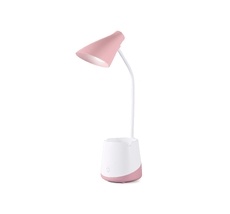 Светодиодная настольная лампа с аккумуляторной батареей, USB-проводом и канцелярским стаканом Ambrella Light Desk DE565_AMB