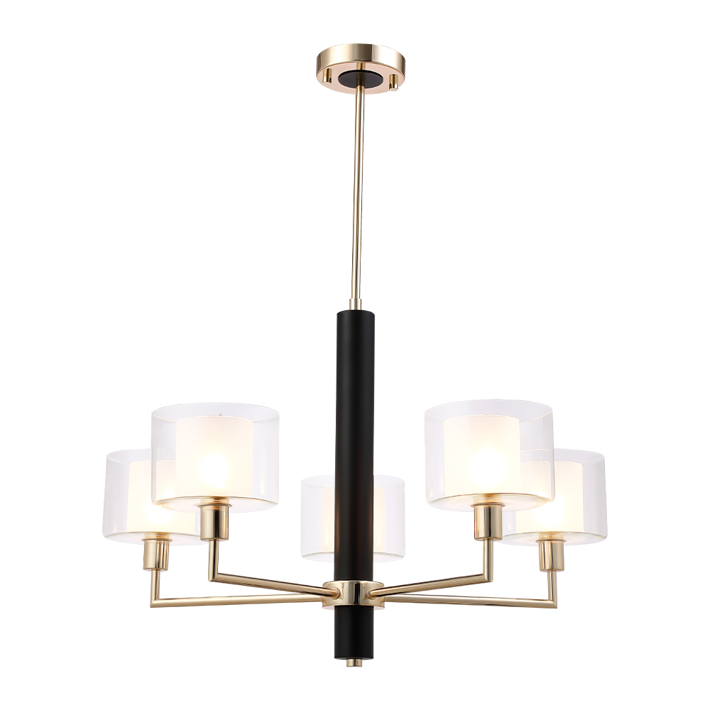 Подвесная люстра Crystallux MAESTRO MAESTRO SP-PL5 GOLD_CR