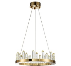 Люстра хрустальная подвесная LED Moderli V9050-PL_MD