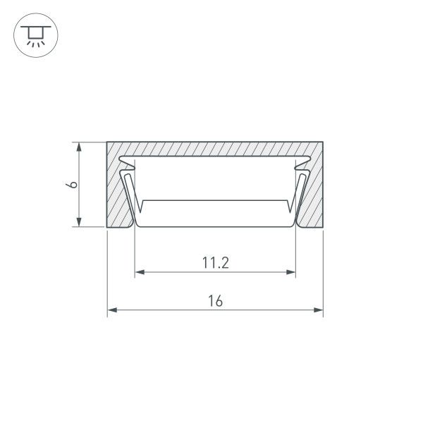 Профиль Arlight Mic 044543_ARL