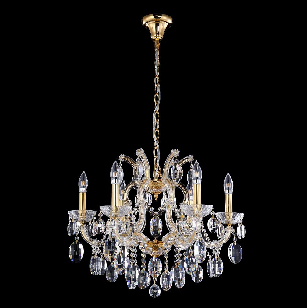 Хрустальная люстра Crystallux HOLLYWOOD HOLLYWOOD SP6 GOLD