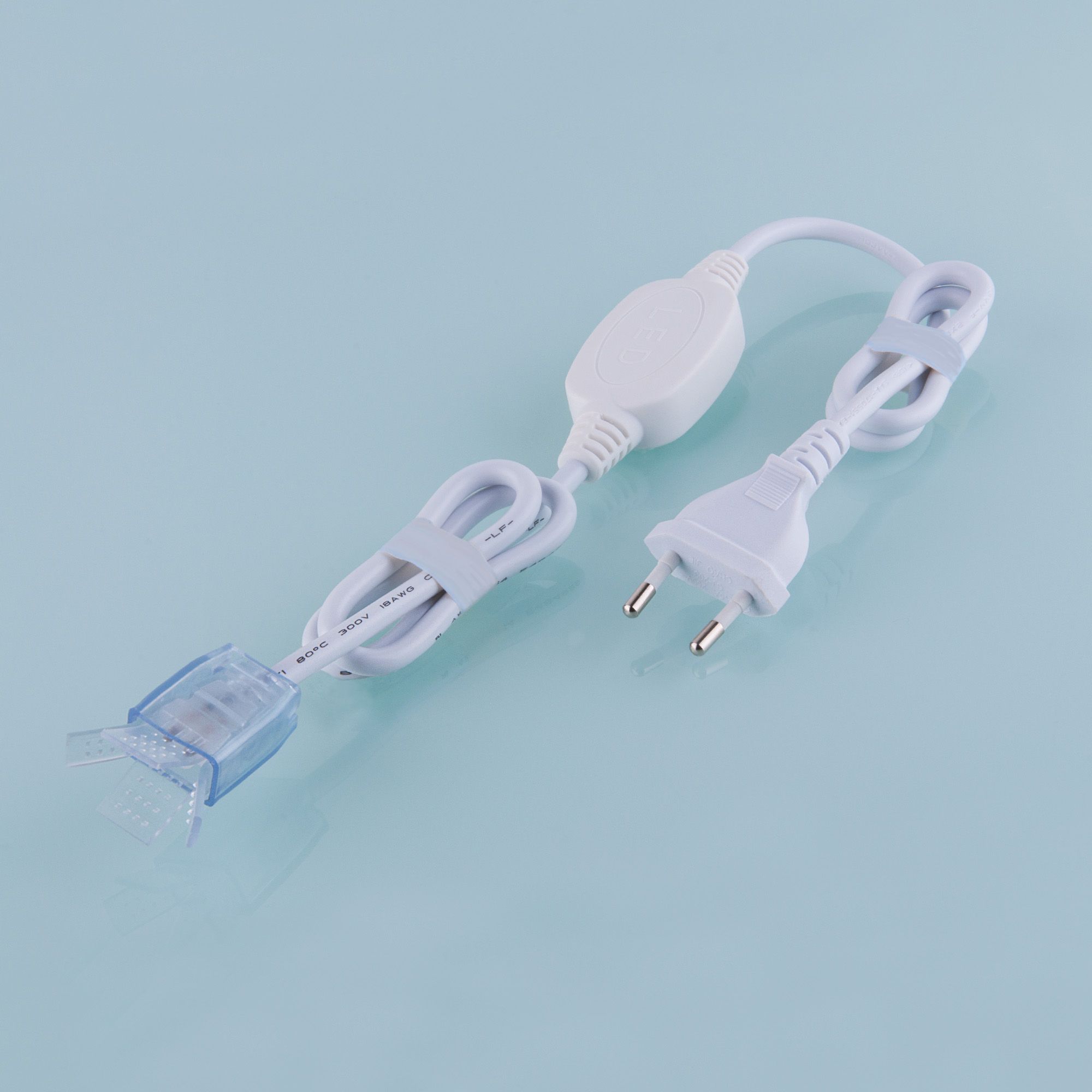 Сетевой шнур для светодиодной ленты Premium LS 011 220V 2835 SSH-4 a041113_ES