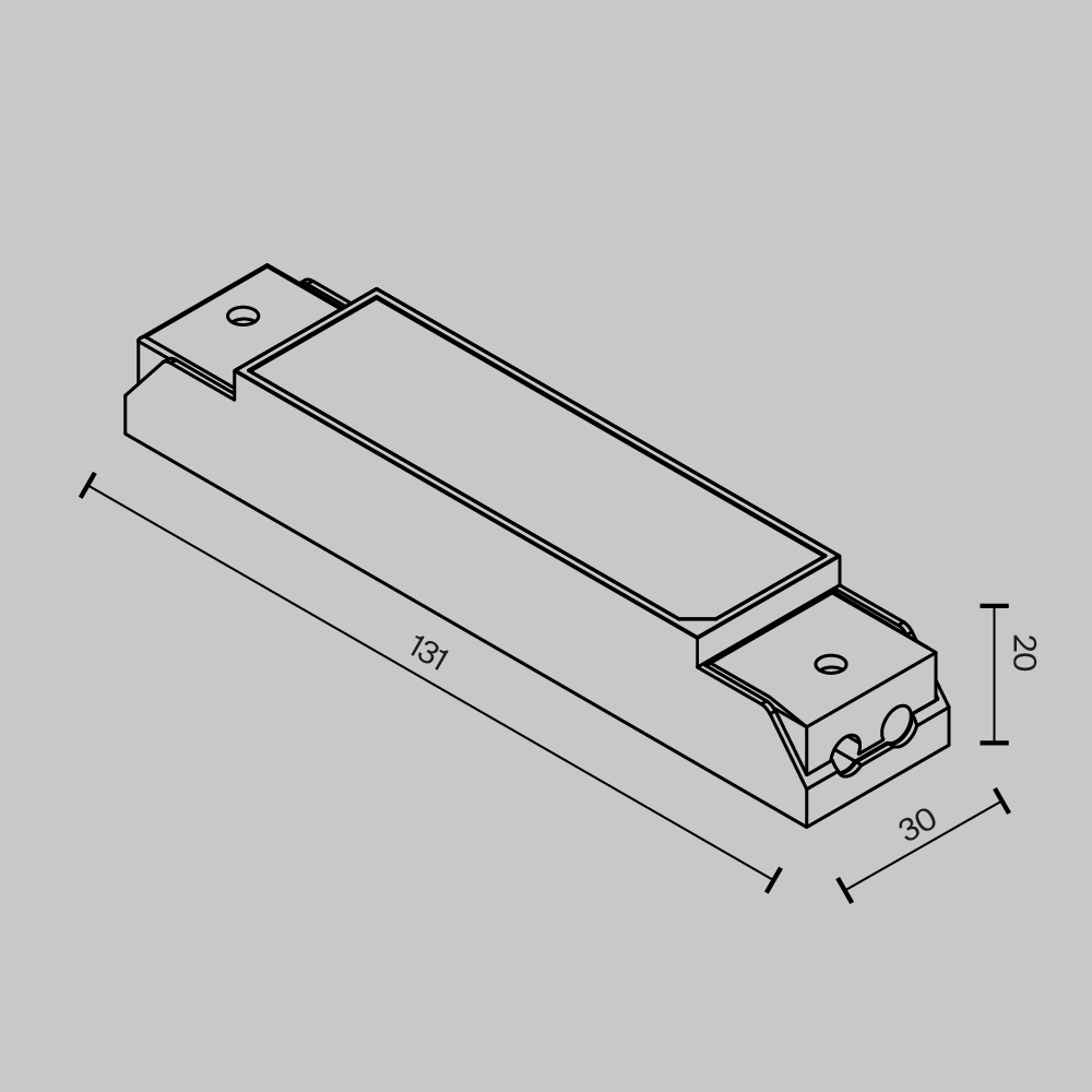 Контроллер Bluetooth для систем Axity, Basity 48В DC 150Вт DIM/CCT Maytoni 780101_MY