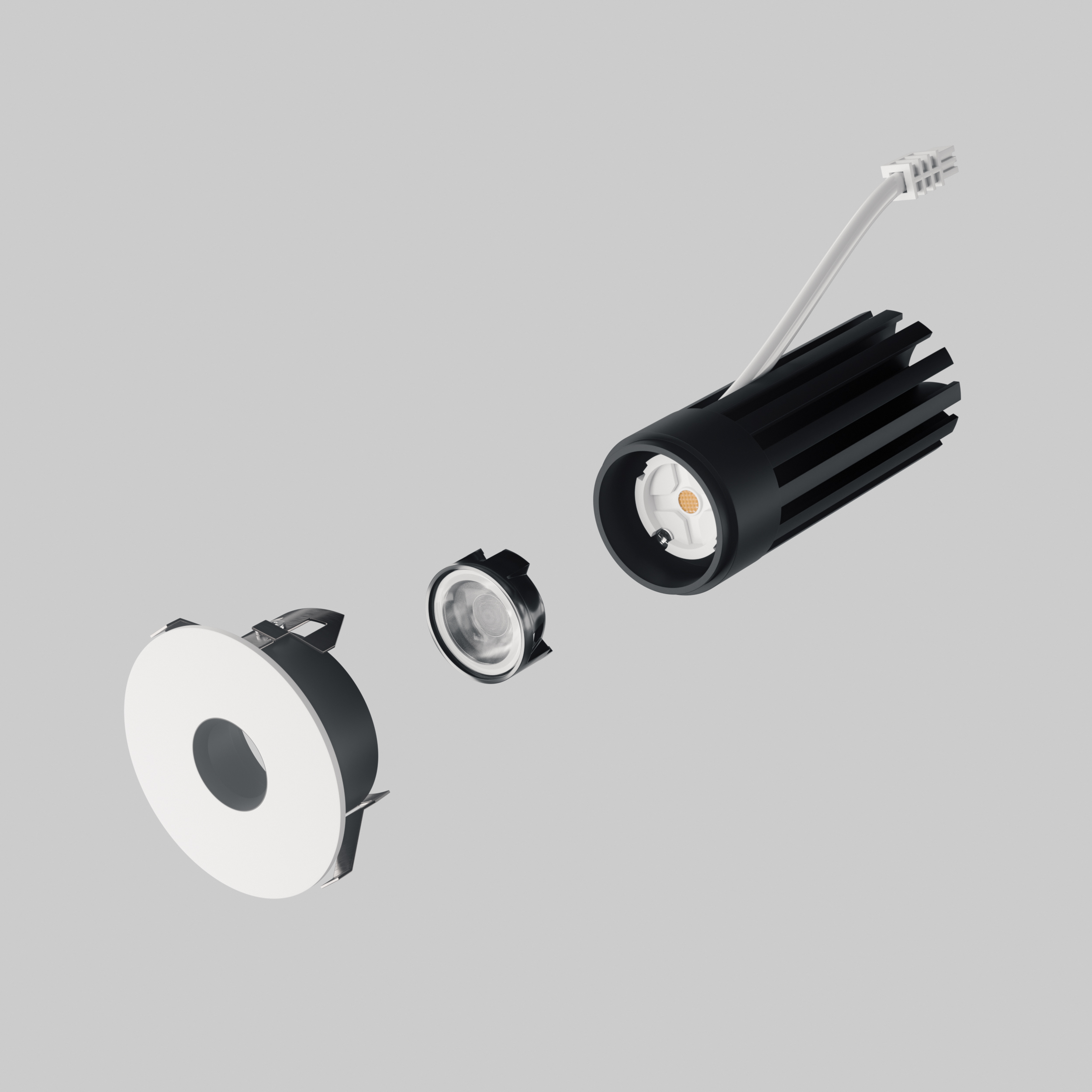 Встраиваемый светильник высокого качества света с низким уровнем дискомфорта Lightstar Spira Slim 074346_LS