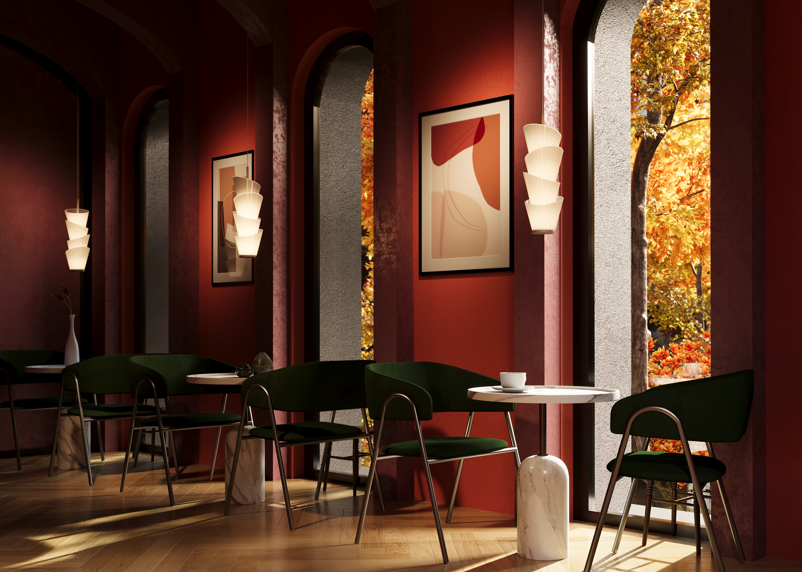 Подвесной светильник Maytoni Seoul MOD374PL-L28W3K_MY