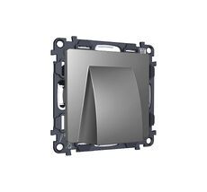 Комплект вывода кабеля с фиксатором ALFA Антрацит серый QUANT (AP6658, VM238) Ambrella Volt MA665810_AMB