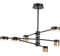 Потолочная люстра светодиодная с пультом регулировкой цветовой температуры и яркости ночным режимом Escada 10246/6LED_ESC