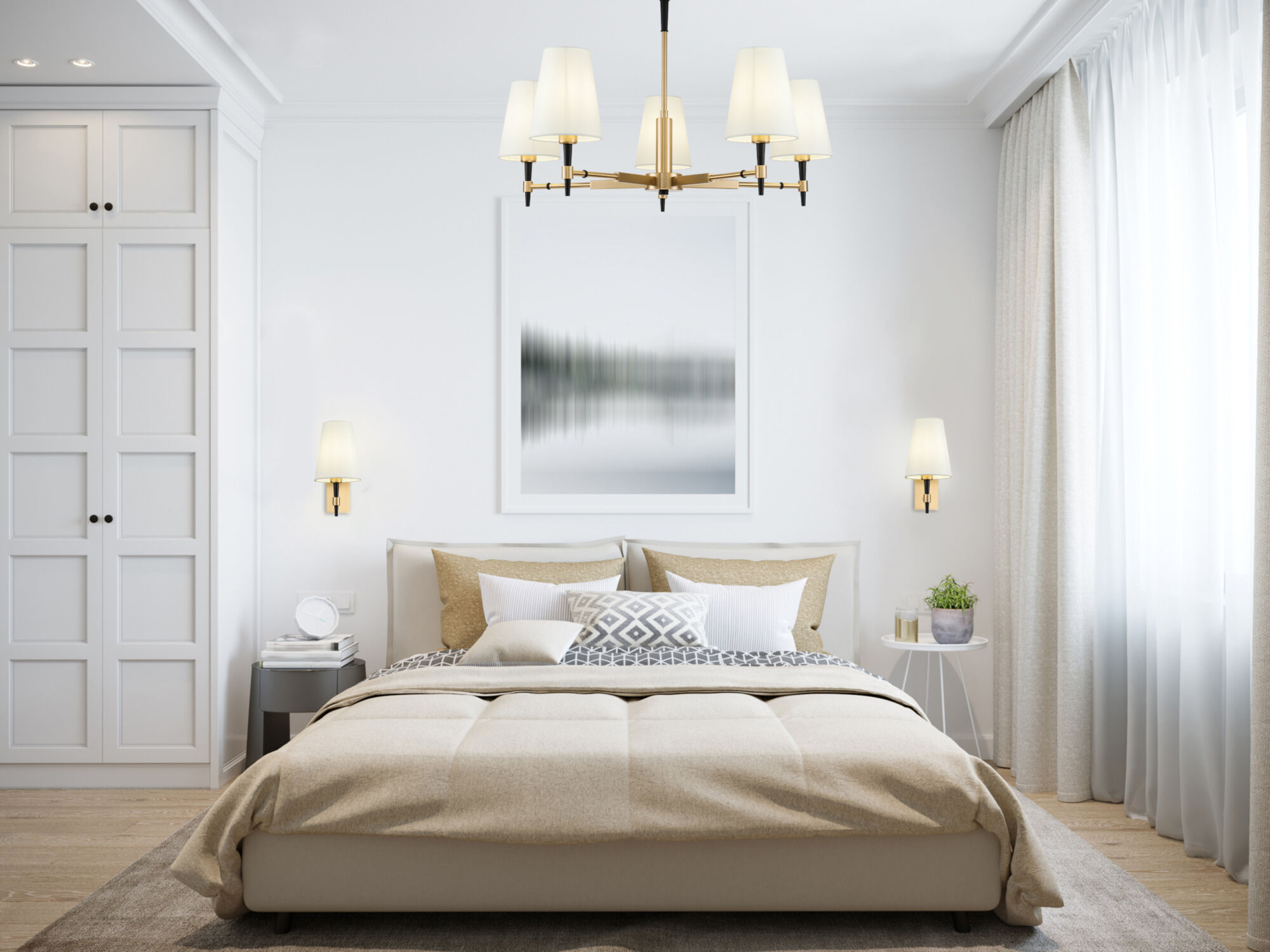 Потолочная люстра Maytoni Zaragoza H001CL-05BS_MY